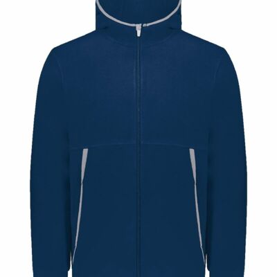 Eco Revive™ Youth Polar Fleece Hooded Full-Zip Jacket Thumbnail