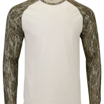 Men's Jackson Mossy Oak Colorblocked Long Sleeve T-Shirt Thumbnail