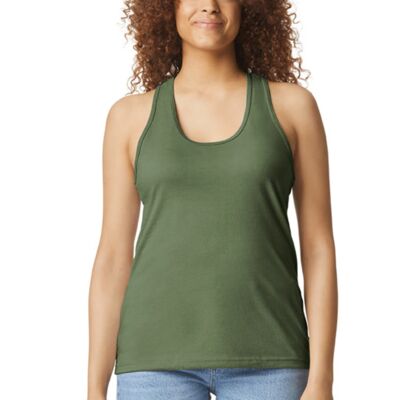 Softstyle ® Women's CVC Racerback Tank Thumbnail