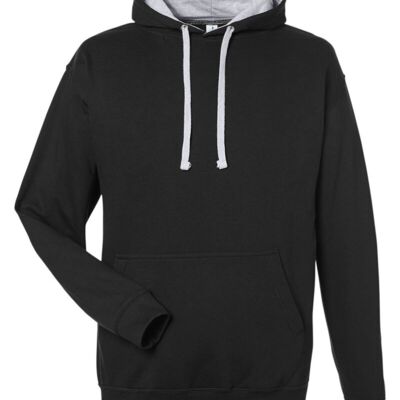 Midweight Varsity Contrast Hooded Sweatshirt Thumbnail