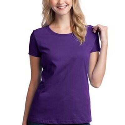 Ladies HD Cotton &#153; 100% Cotton T Shirt Thumbnail