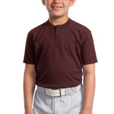 Youth Short Sleeve Henley Thumbnail