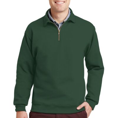 Super Sweats ® NuBlend ® 1/4 Zip Sweatshirt with Cadet Collar Thumbnail