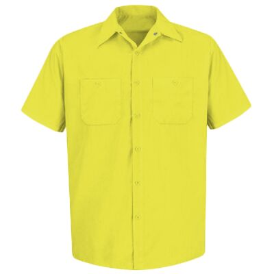 Enhanced Visibility Short Sleeve Work Shirt - Tall Sizes Thumbnail
