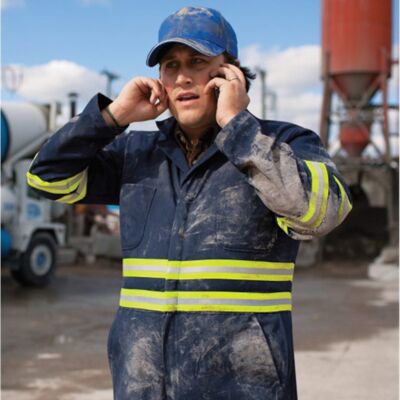 Enhanced Visibility Action Back Coverall Thumbnail