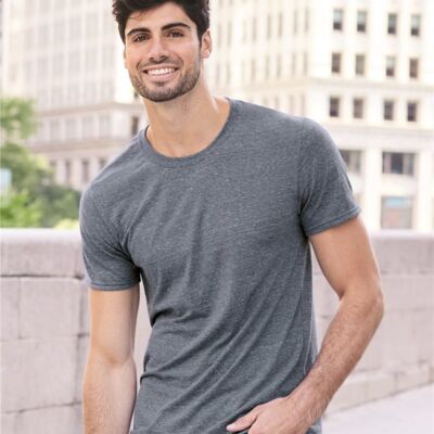 Unisex Snow Heather Jersey T-Shirt Thumbnail