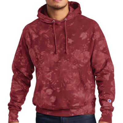 Reverse Weave ® Scrunch Dye Tie Dye Hooded Sweatshirt Thumbnail