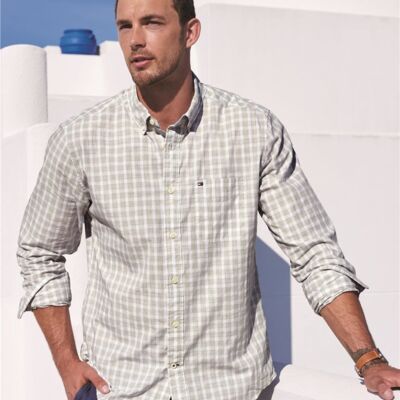 TOMMY HILFIGER - Long Sleeve Plaid Shirt Thumbnail