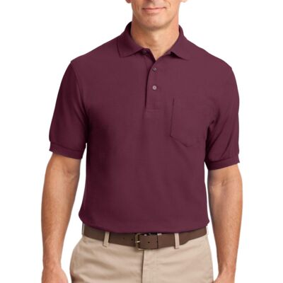 Sew N Stitches - Tall Silk Touch™ Polo with Pocket Thumbnail