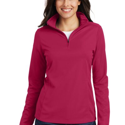 ICD Ladies Pinpoint Mesh 1/2 Zip Thumbnail