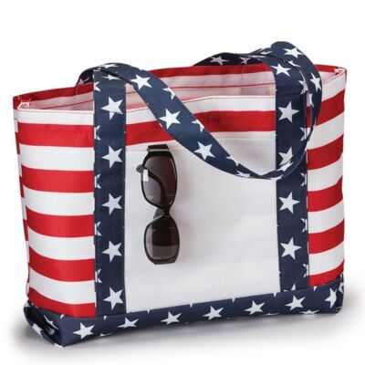 SEW N STITCHES - OAD -Americana Boater Tote Thumbnail