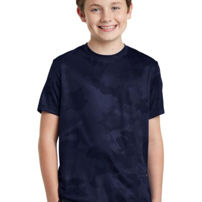 SEW N STITCHES - SPORT-TEK Youth CamoHex Tee Thumbnail