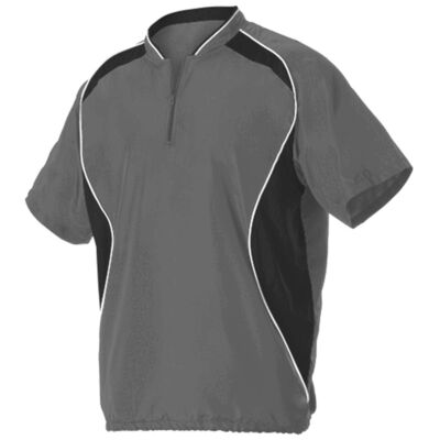 SEW N STITCHES - BADGER Short Sleeve Baseball Batters Jacket Thumbnail