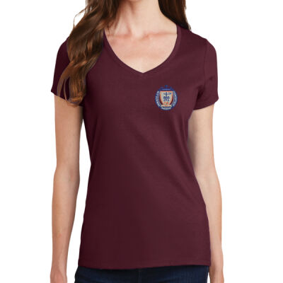 ICD Spirit Wear Ladies Favorite Fan T-shirt V-neck (non-uniform) Thumbnail