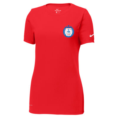 ICD Nike Ladies Dri-FIT Cotton/Poly Scoop Neck Tee Thumbnail