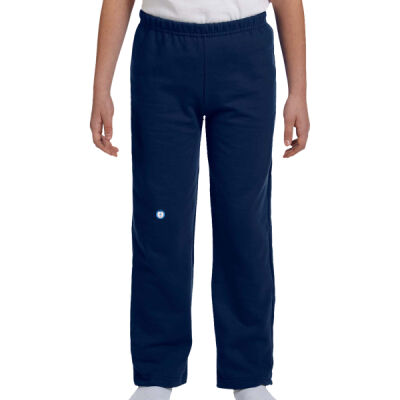 ICD Youth Gildan® Youth Heavy Blend™ Open Bottom Sweatpant 18400B  Thumbnail