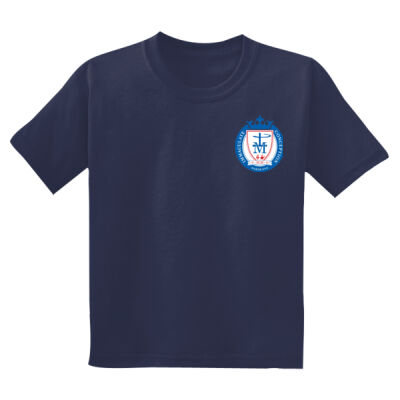 8000B - ICD Spirit Wear Embroidered Logo Youth DryBlend ® 50 Cotton/50 Poly T Shirt Thumbnail