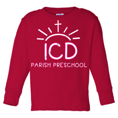 ICD Preschool Long Sleeve Toddler Uniform Shirt  Thumbnail
